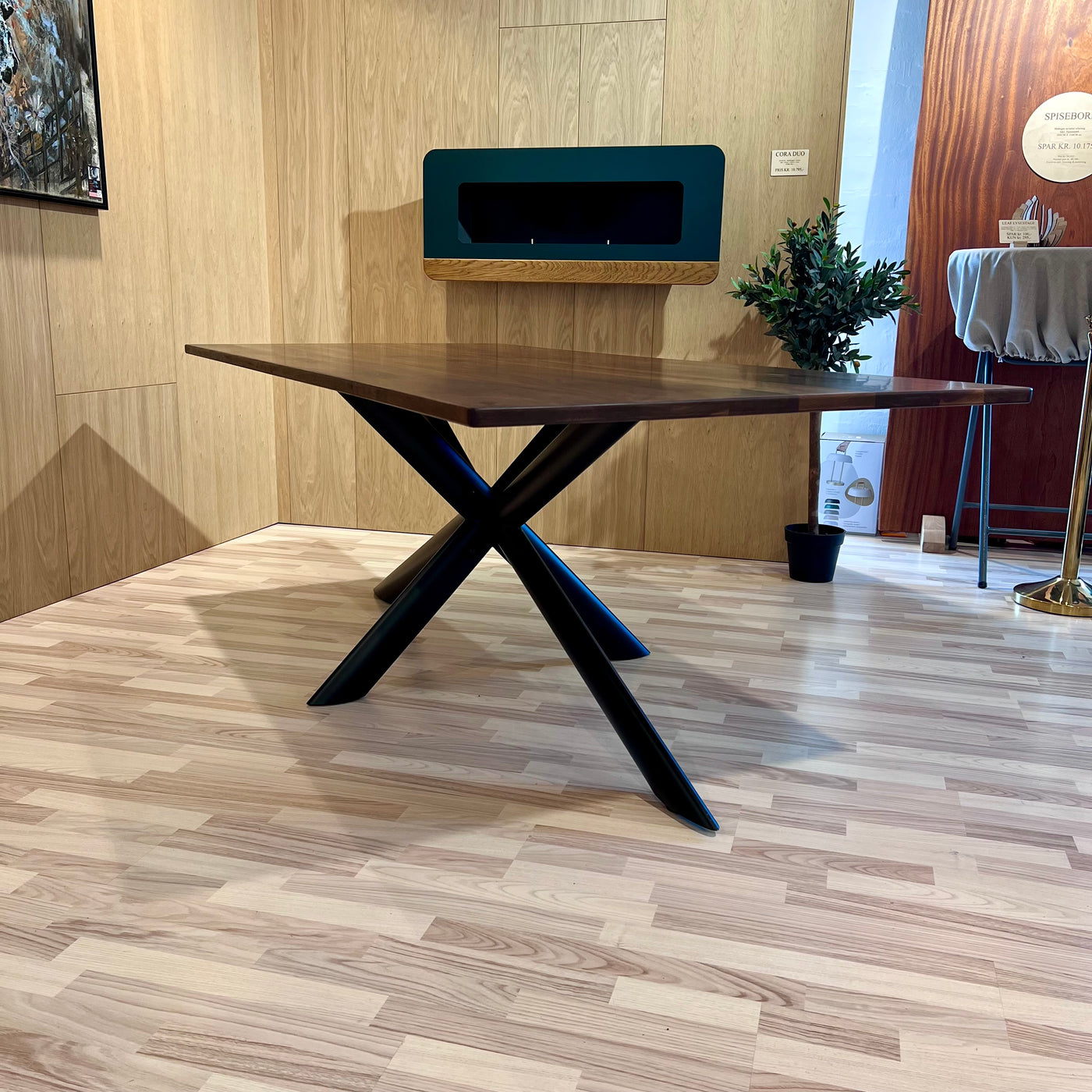 Plankebord | Amerikansk Valnød | 200cm x 100cm