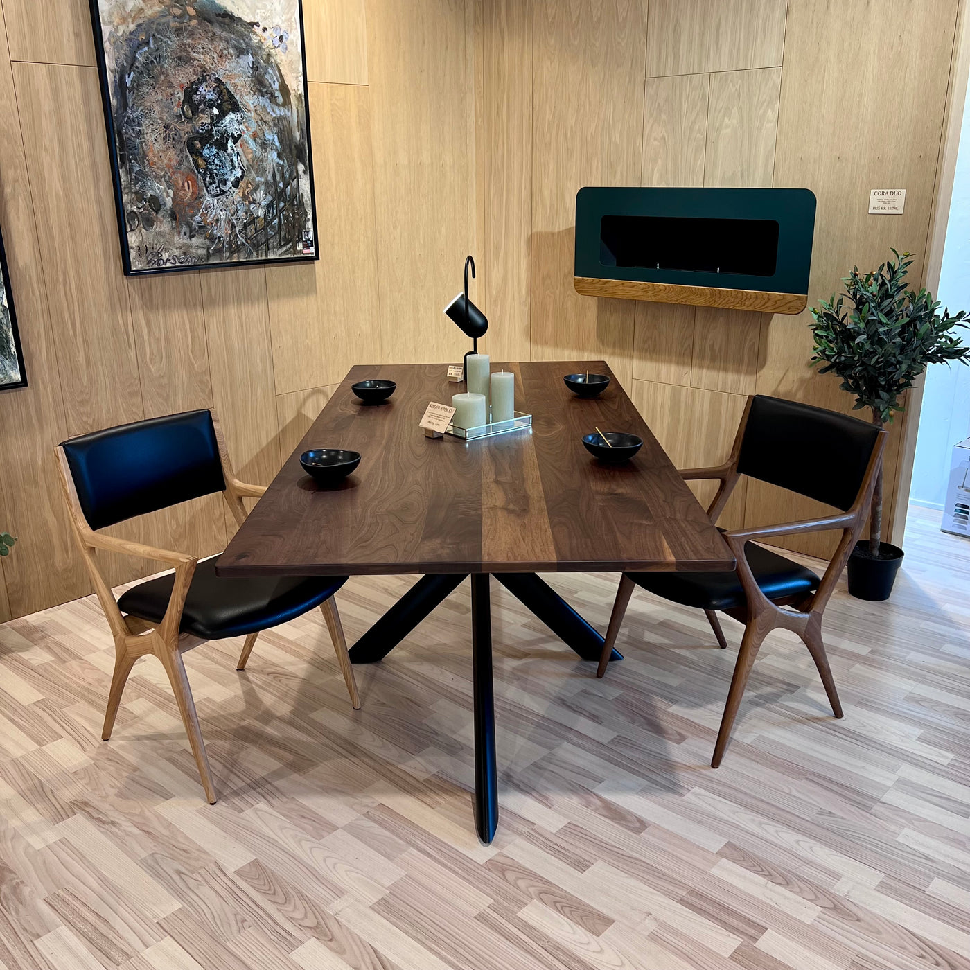 Plankebord | Amerikansk Valnød | 200cm x 100cm