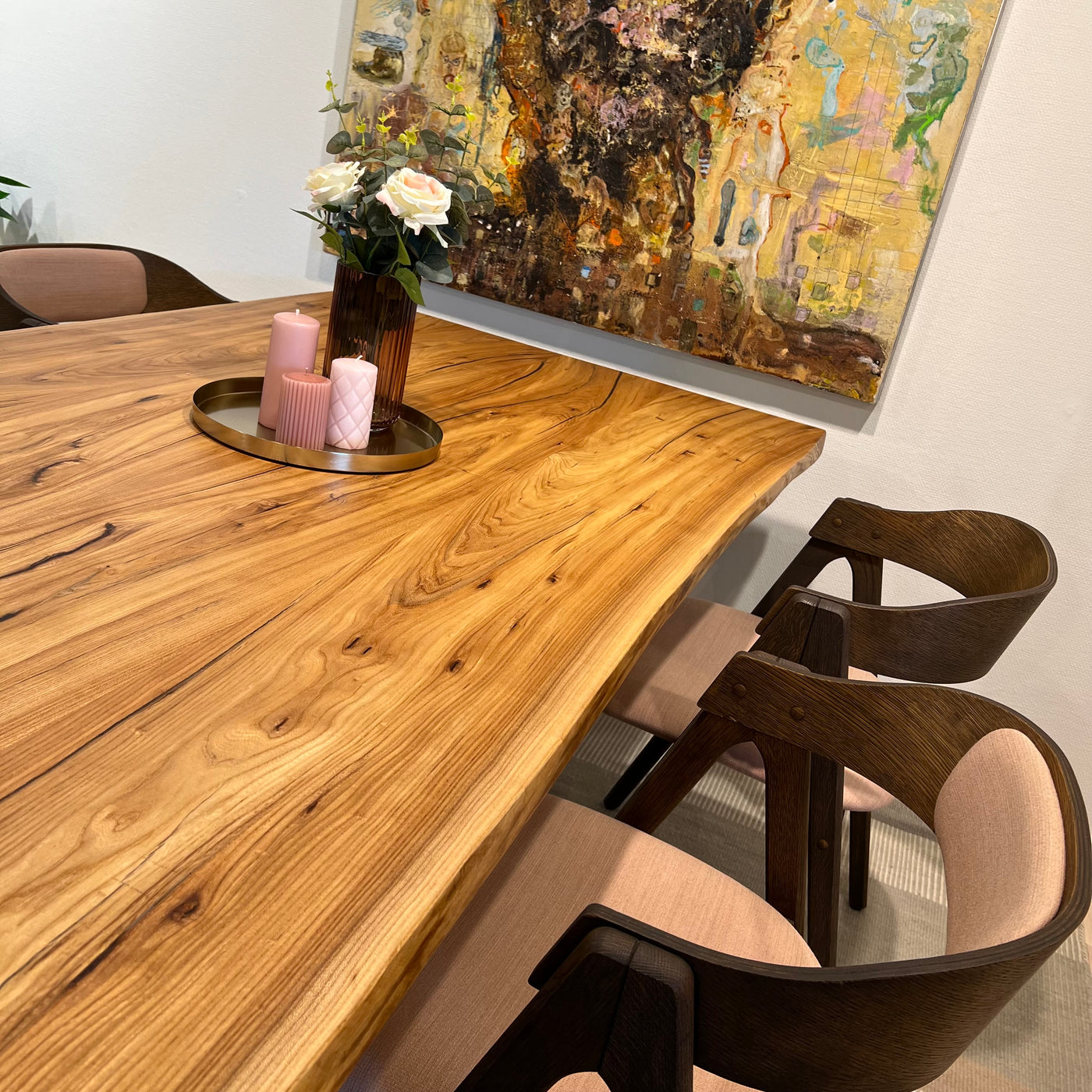 PLANKEBORD | ELMETRÆ | 240CM X ca. 100CM