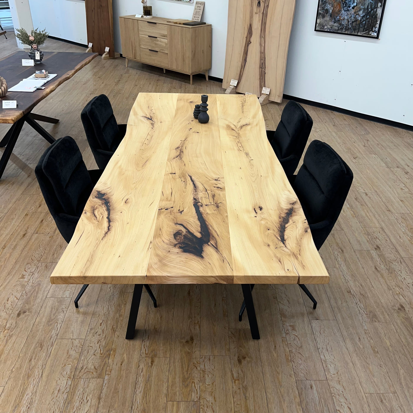 PLANKEBORD | ELMETRÆ | 240CM X 94-102CM