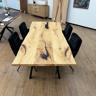 PLANKEBORD | ELMETRÆ | 240CM X 94-102CM