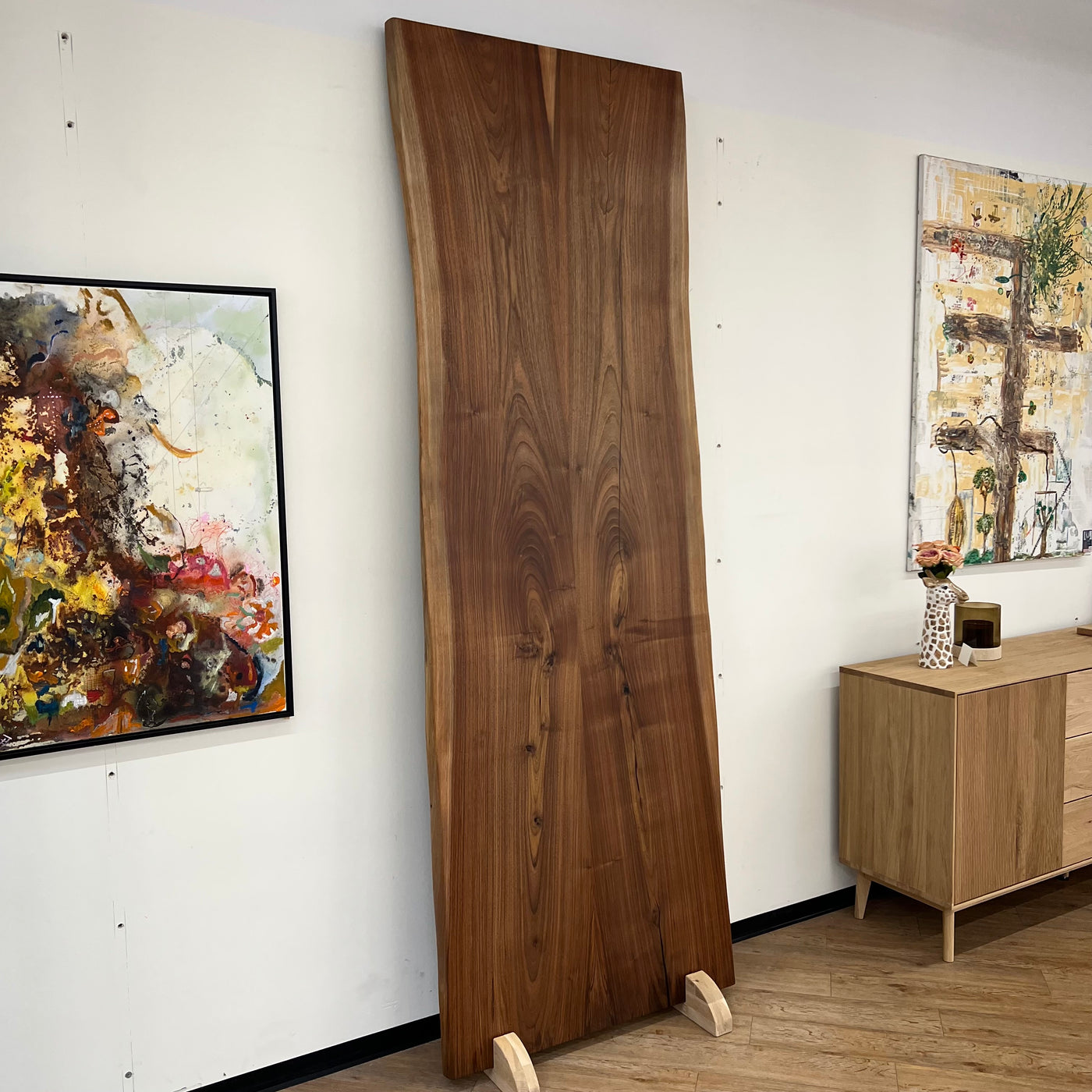 PLANKEBORD | FRANSK VALNØD |  260CM X CA. 90CM.