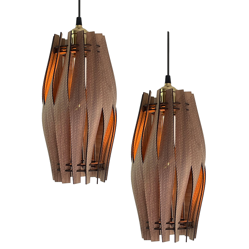 TULIP LAMPE | VALNØD