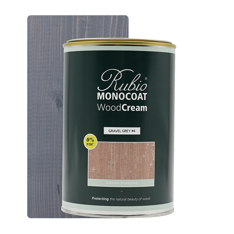 Woodcream Gravel Grey, overfladebhandler 1 liter