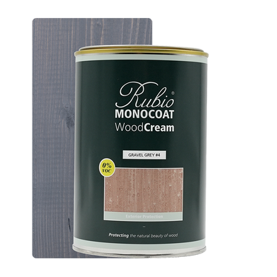 Woodcream Gravel Grey, overfladebhandler 1 liter