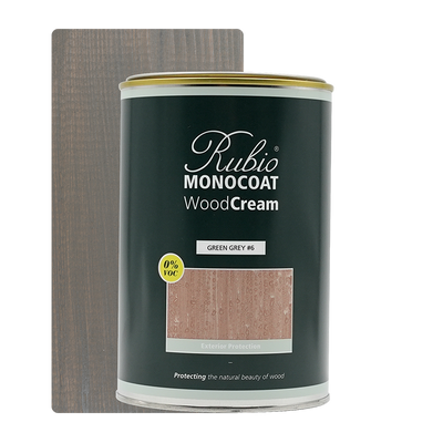 Woodcream Green Grey, overfladebhandler 1 liter