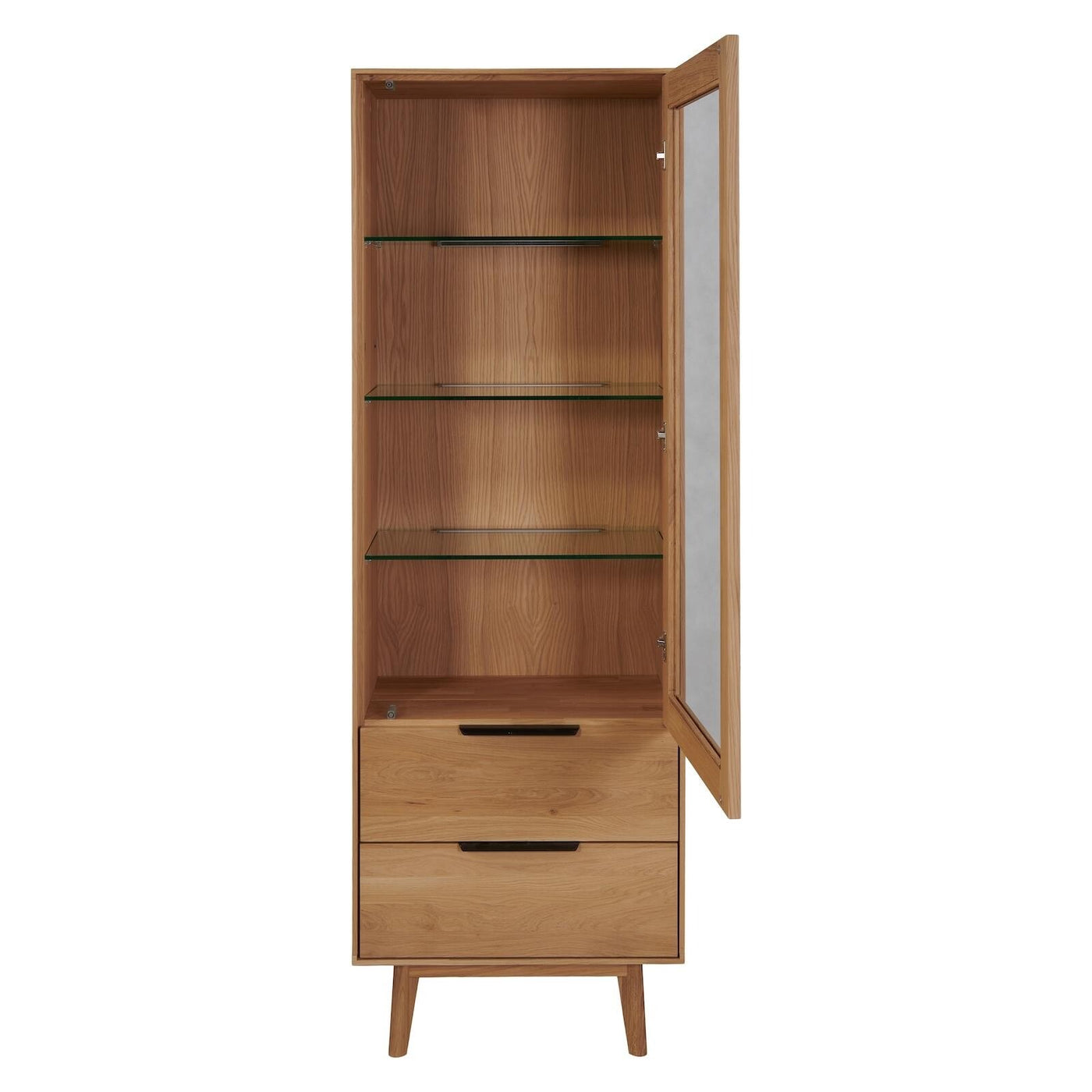 EDINGBURGH VITRINESKAB  | VILD EG | B:63CM H:185CM D:40CM