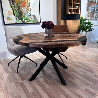 spisebord med epoxy