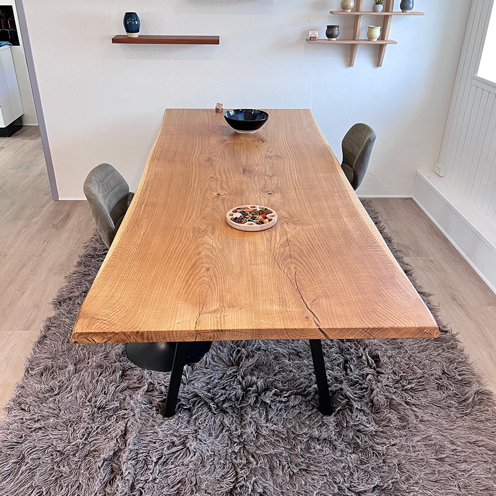 SPISEBORD | EGETRÆ | 250CM X 100CM